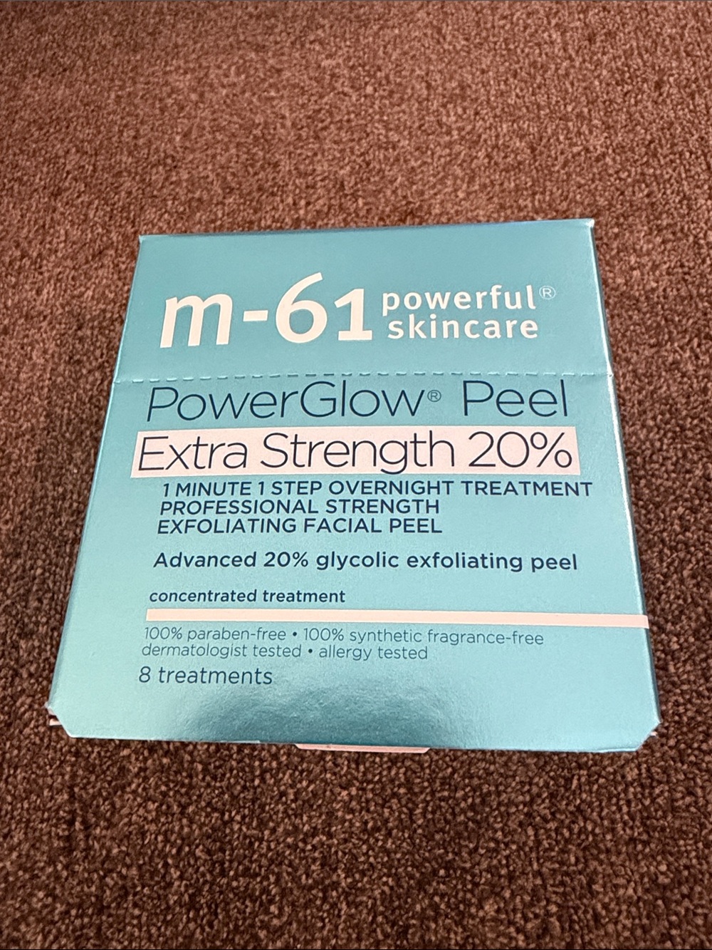 M-61 Skincare PowerGlow Peel Extra Strength 20% - 8 treatments NIB